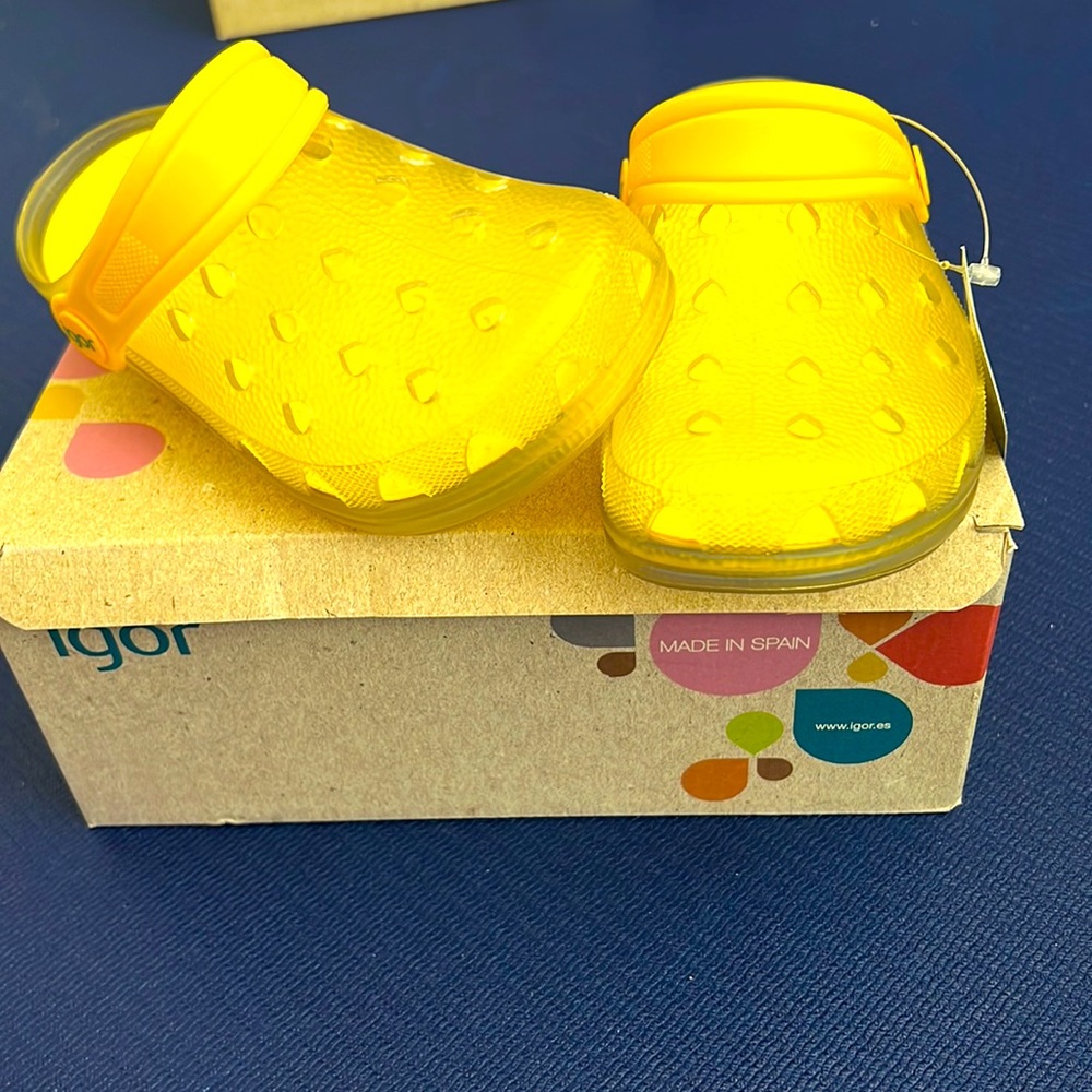 Brand new Igor unisex kids Poppy Sandal Size32/US13 made in Spain